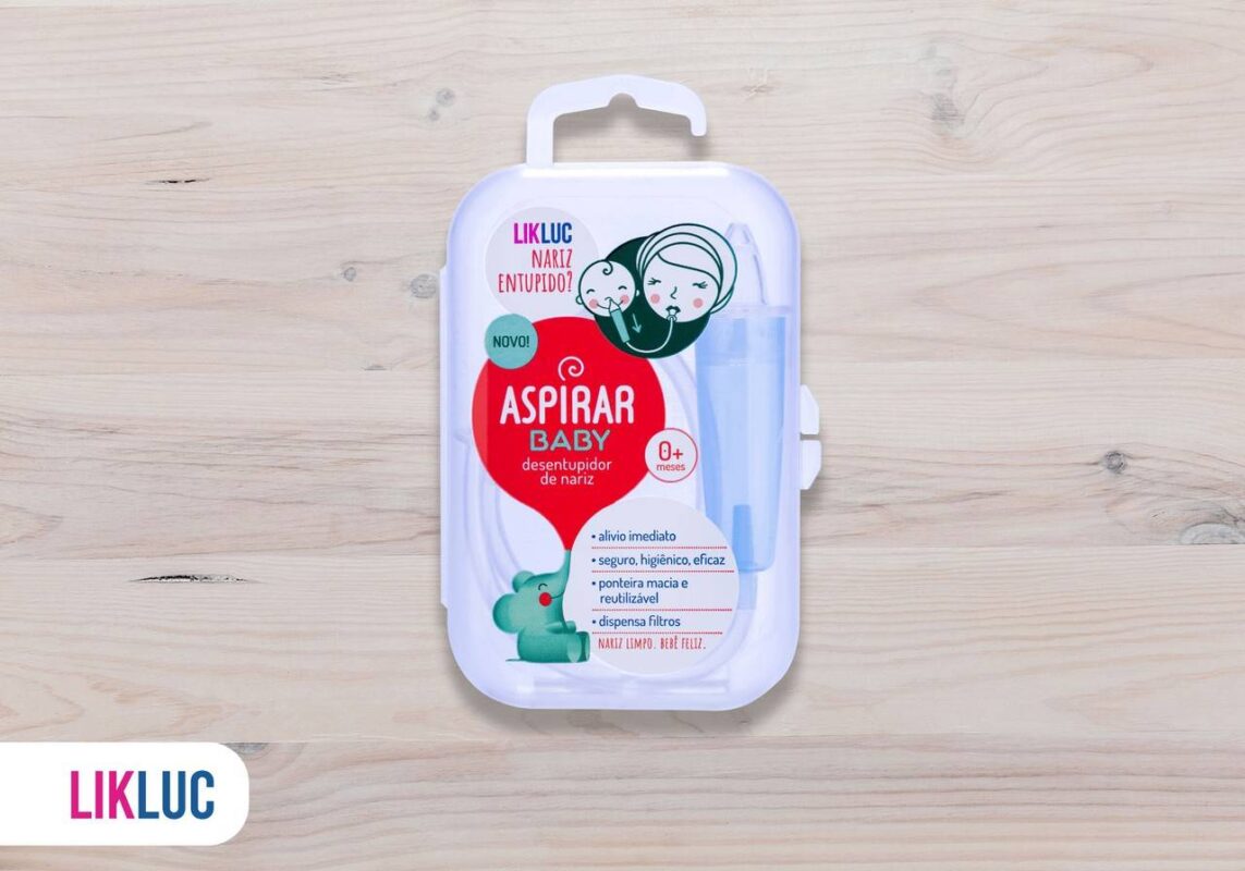 Imagem do aspirar baby, o aspirador nasal da likluc