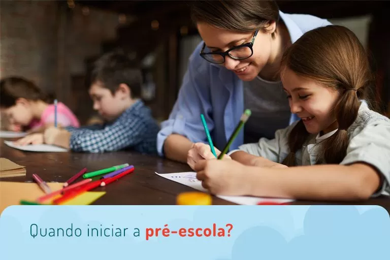 quando iniciar a pré-escola
