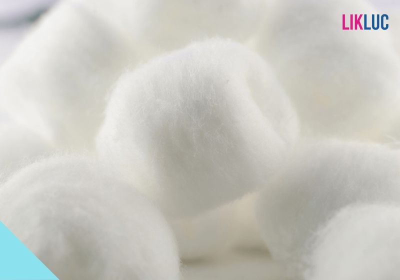 algodao foto de chumaço de algodao