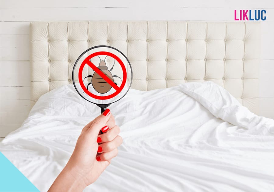 Imagem de um colchão produzido com material antialérgico