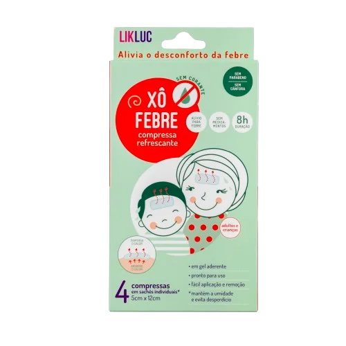 Embalagem Xô Febre - Likluc