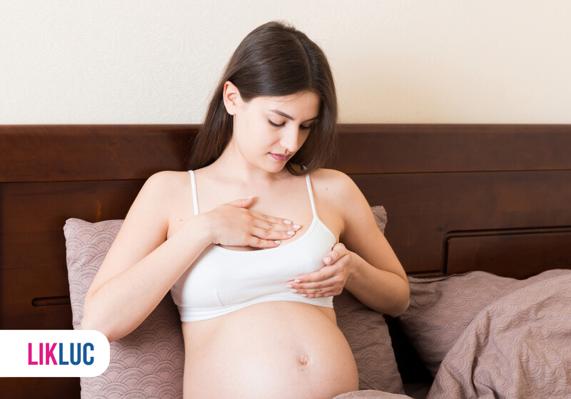 60a57bed bebe dormindo no berco3 Mulher grávida acariciando a barriga na cama